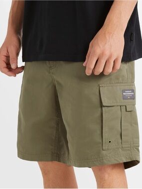 Quicksilver Waterman Maldive Atoll Cargo Shorts Green Size 44